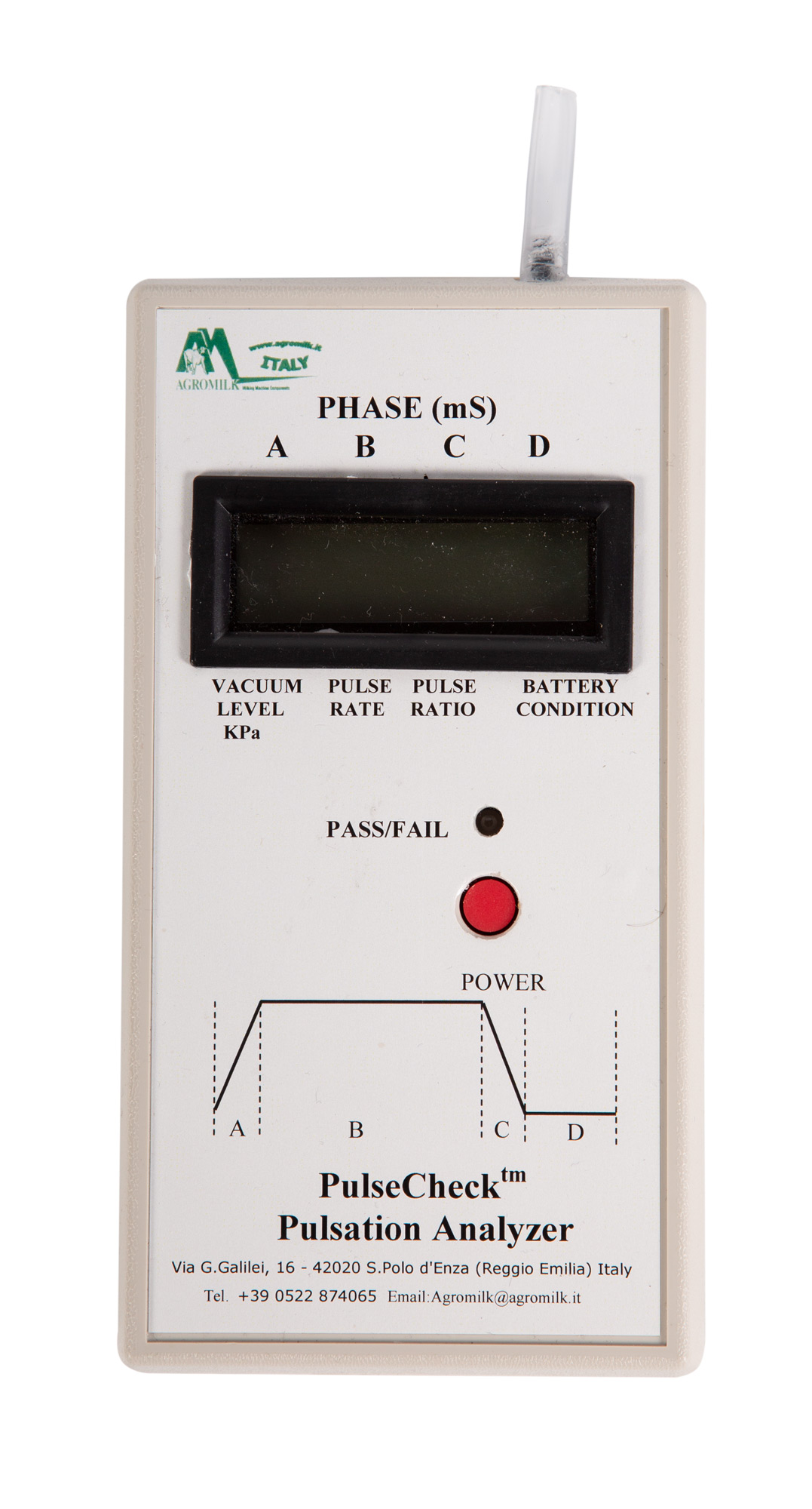 Pulsator Testgerät "Pulse-Check" von