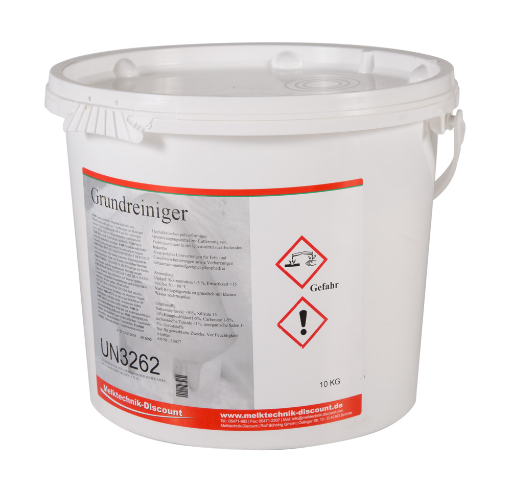 Melkanlagen Grundreiniger | 10 kg - Melktechnik-Discount Melkanlagen Grundreiniger | 10 kg von Melktechnik-Discount