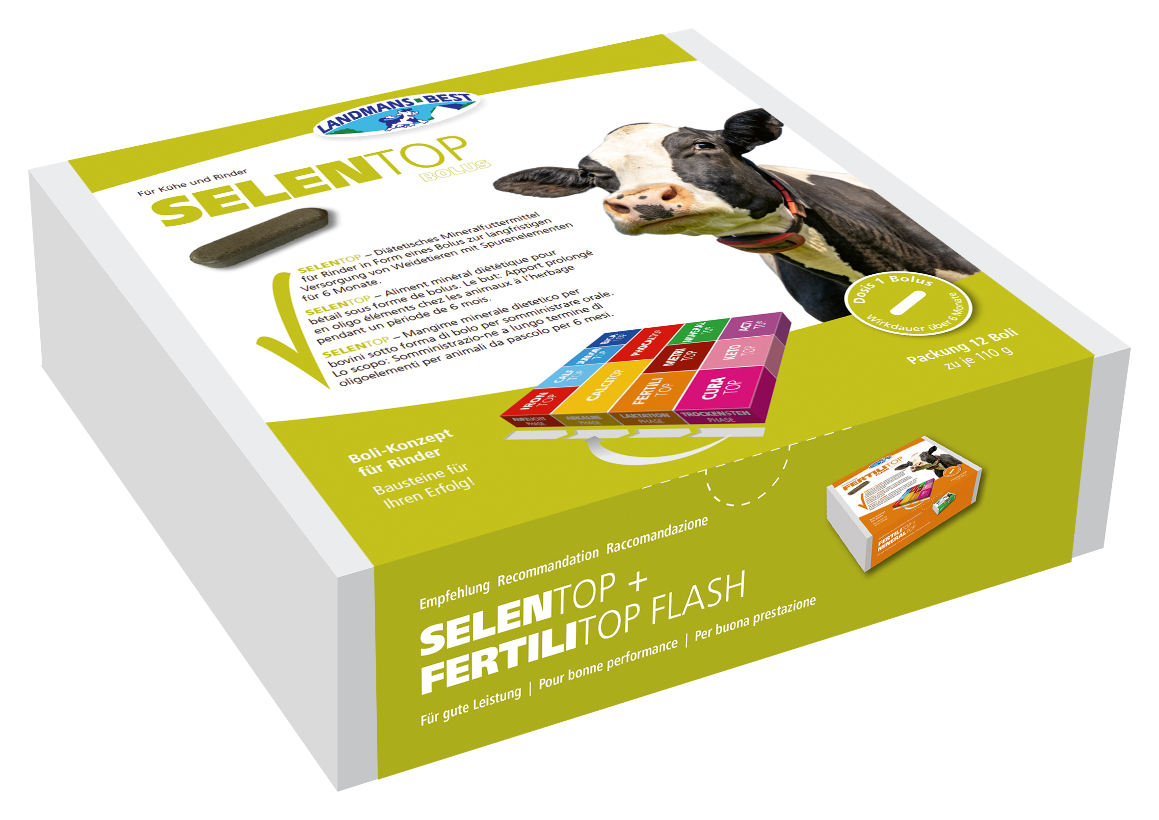 Landmans Best Selentop Selen Bolus 12 x 110 g - Landmans Best Landmans Best Selentop Selen Bolus 12 x 110 g von Landmans Best