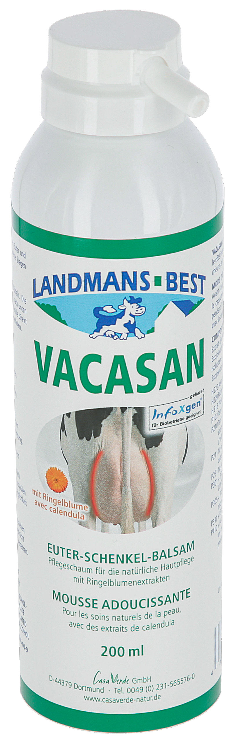 Euter-Schenkel-Balsam VACASAN | 200 ml von Landmans Best