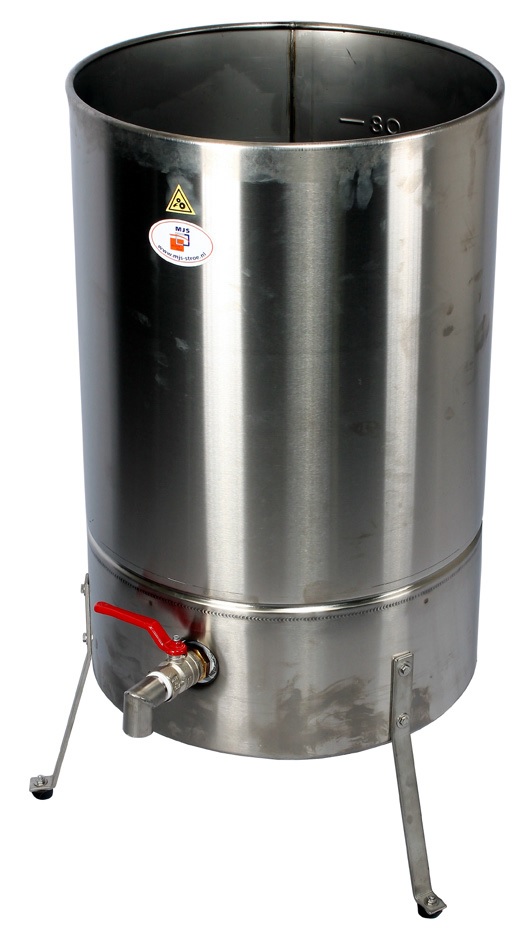 Kälbermilchmixer 90 Liter mit Fußbefestigung von