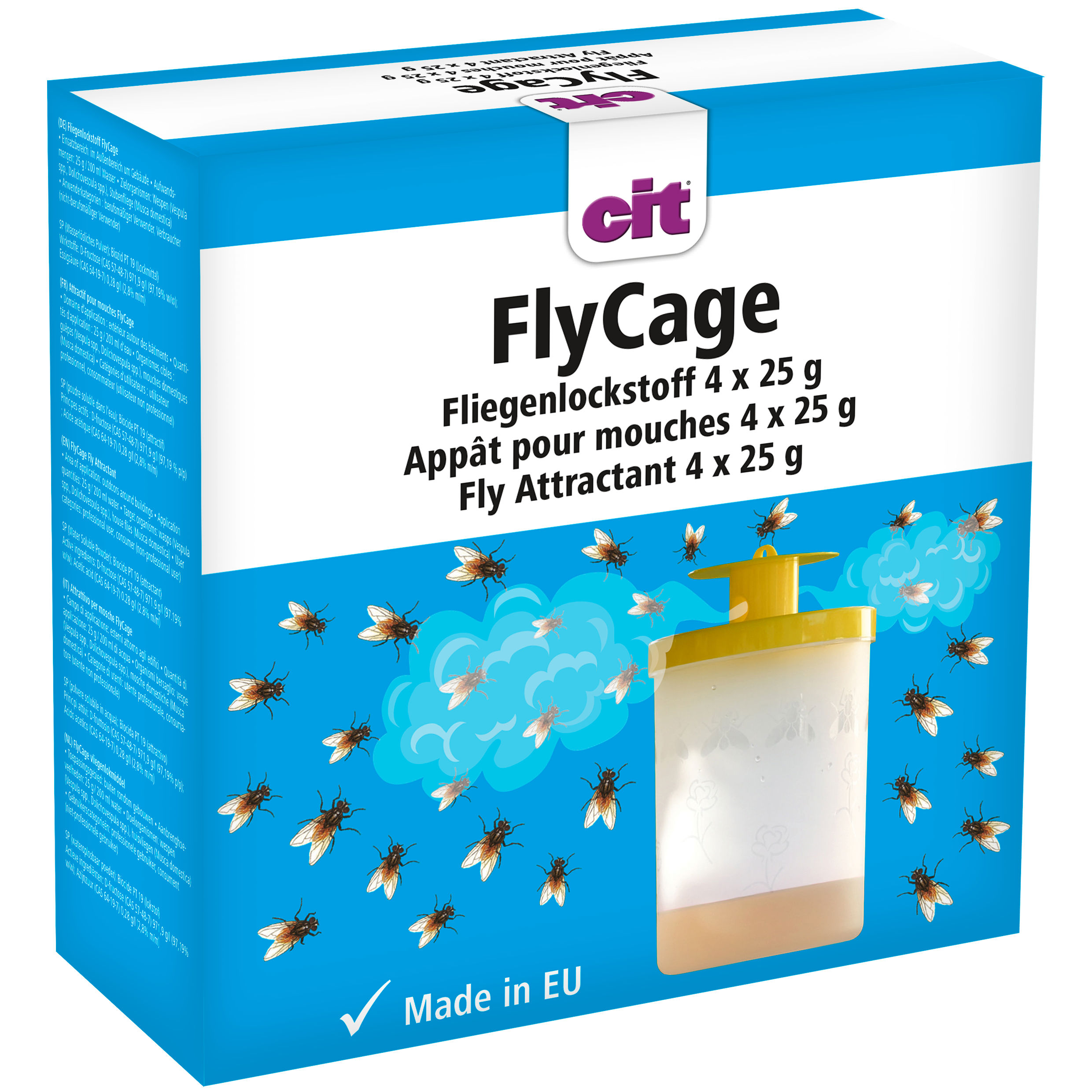 cit Fliegenlockstoff FlyCage | 4 x 25g - cit cit Fliegenlockstoff FlyCage | 4 x 25g von cit