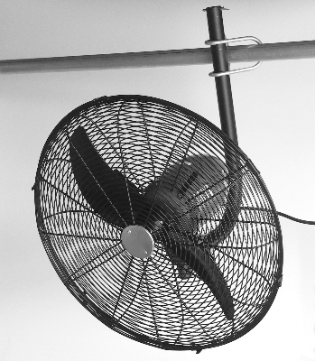 Wandventilator für Melkstand S15 von