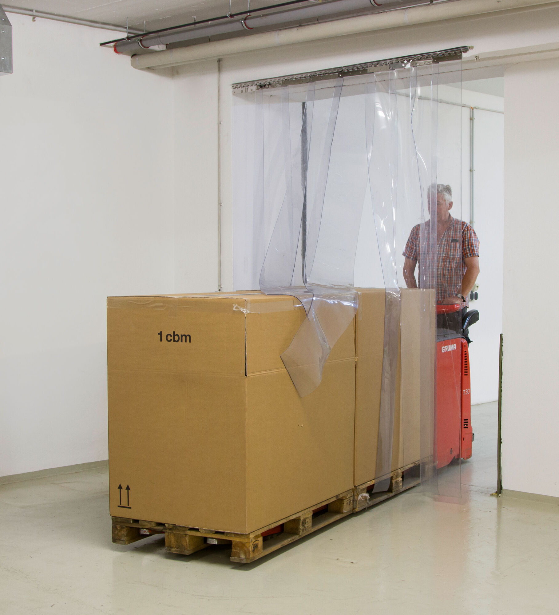 PVC-Vorhang 200 mm, transparent - Kerbl PVC-Vorhang 200 mm, transparent von Kerbl