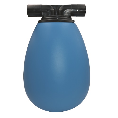 Vakuumtank / Abscheider 33 Liter, 63mm Anschluss von