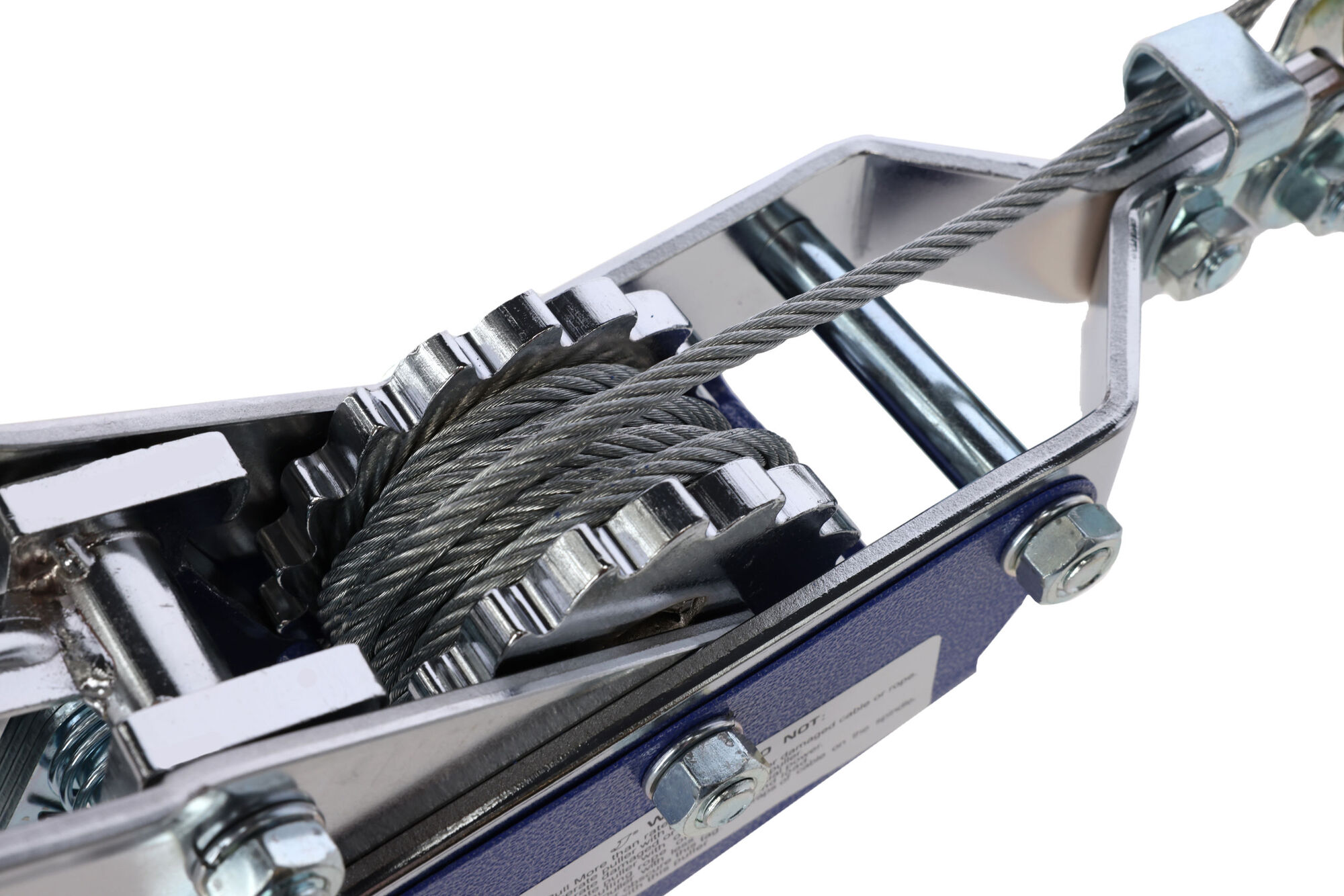 Seilzug mit Ratsche; 4 Tonnen Seil: ø 6 mm / 3 m - 37117 Seilzug mit Ratsche; 4 Tonnen Seil: ø 6 mm / 3 m von 37117