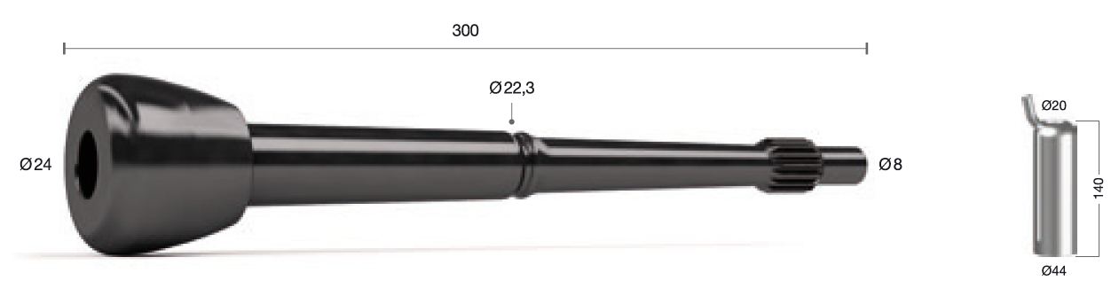 Zitzengummis passend für DeLaval 960017-02 von Melktechnik-Discount 328