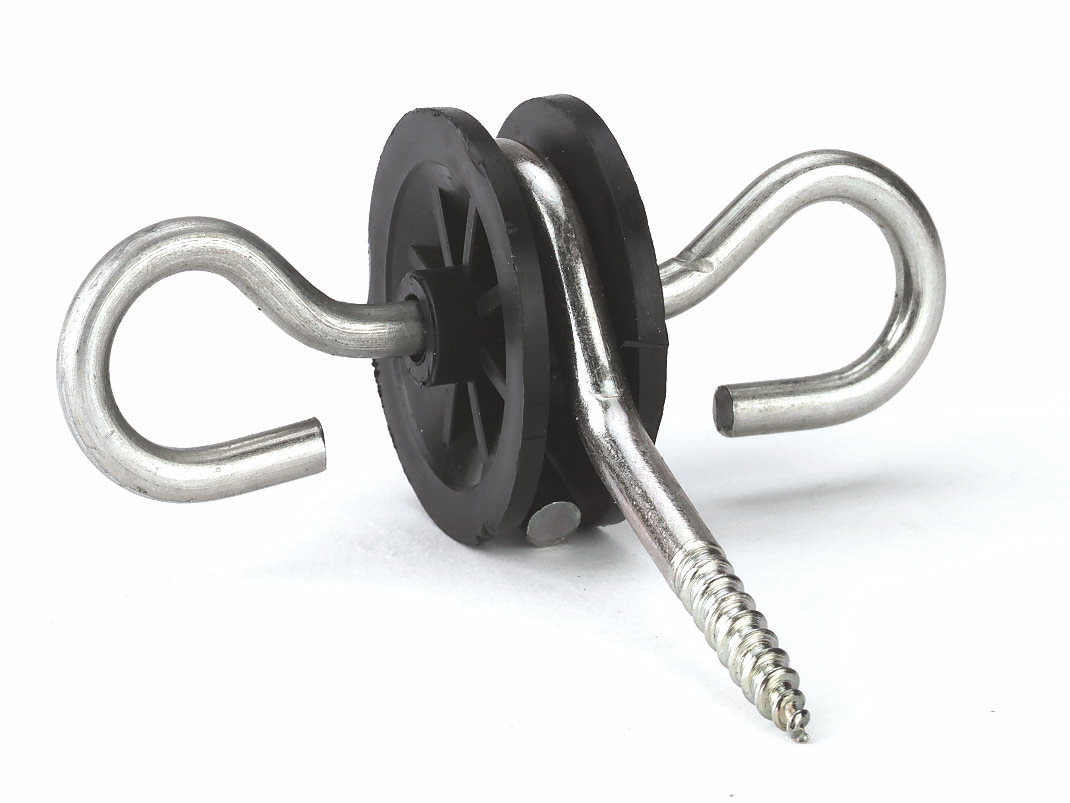Torgriffisolator mit 2 Einlegehaken | 10 Stück - AKO 44248 Torgriffisolator mit 2 Einlegehaken | 10 Stück von AKO 44248