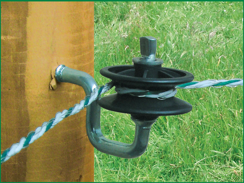 Eckisolator für Litze und Seil mit 7mm Stütze | 25 Stück - 44330 Eckisolator für Litze und Seil mit 7mm Stütze | 25 Stück von 44330