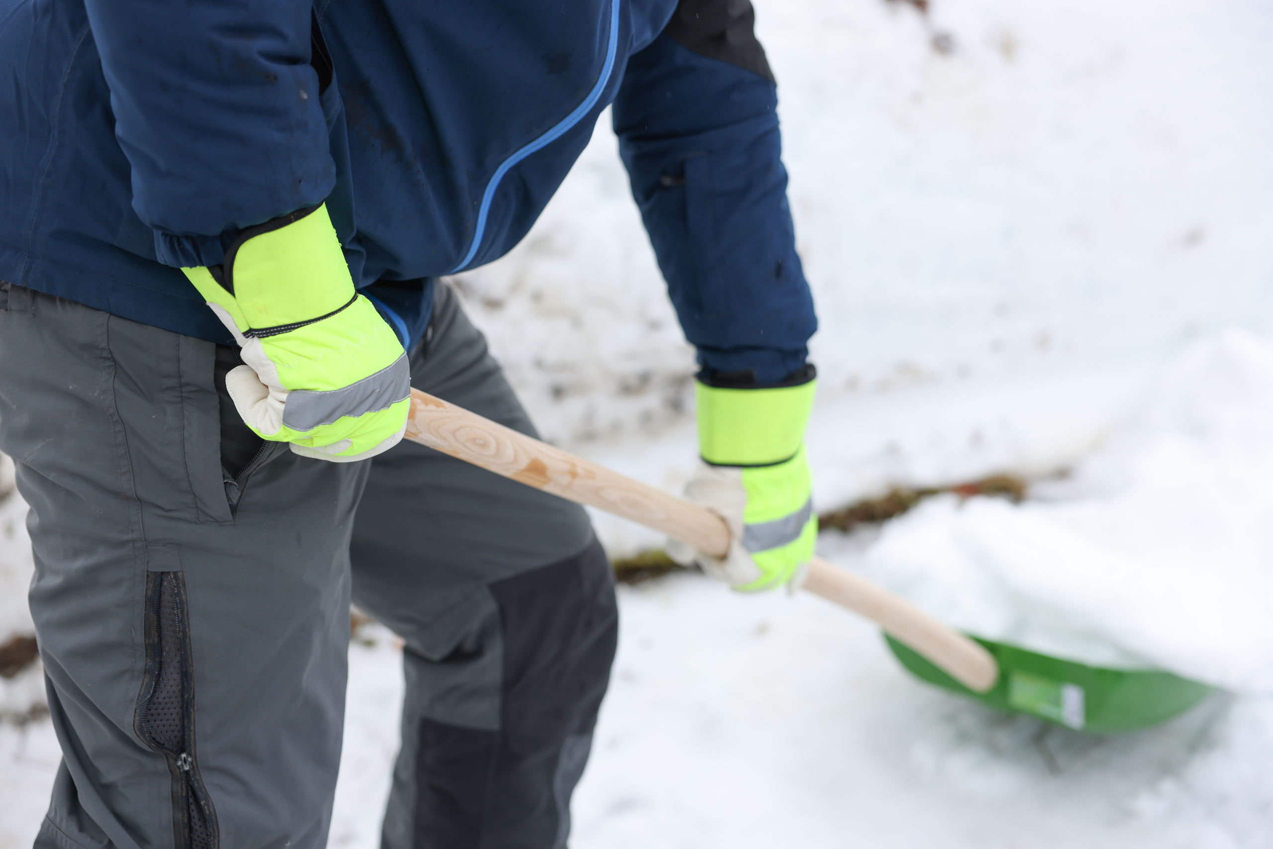 Winterhandschuh Neon Ziegenleder von Kerbl