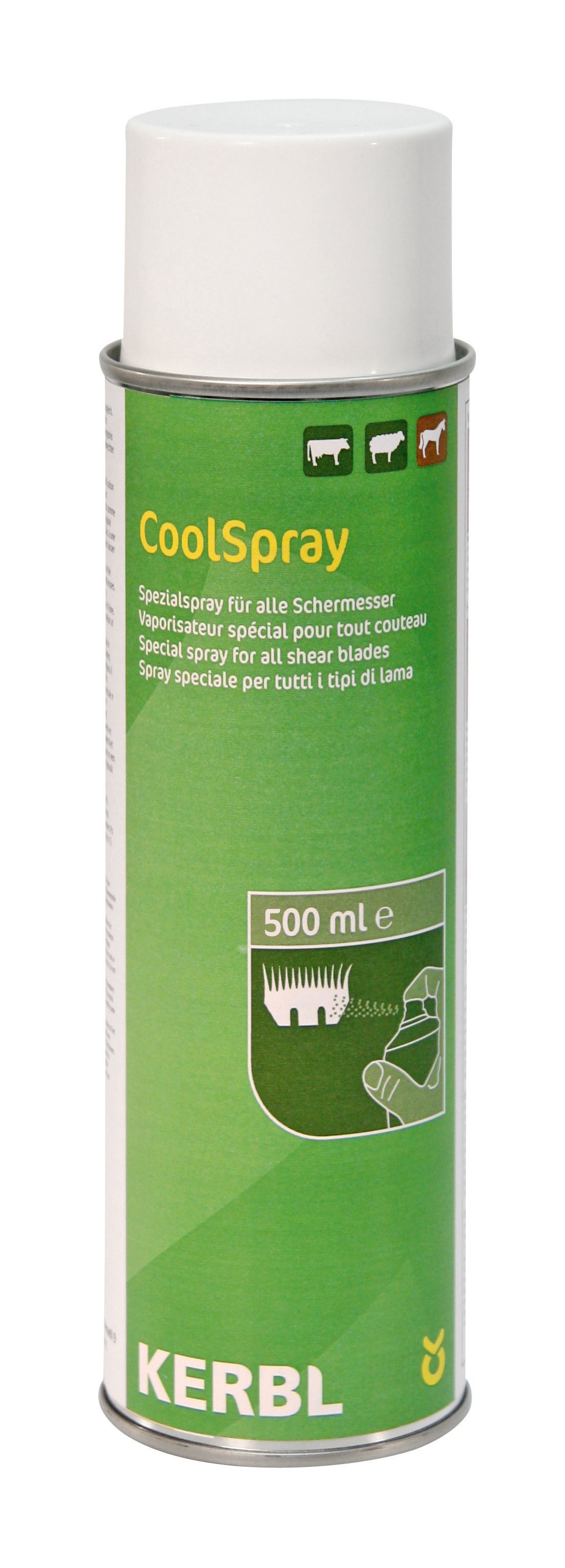 CoolSpray für Schermesser | 500 ml - Kerbl 18952 CoolSpray für Schermesser | 500 ml von Kerbl 18952