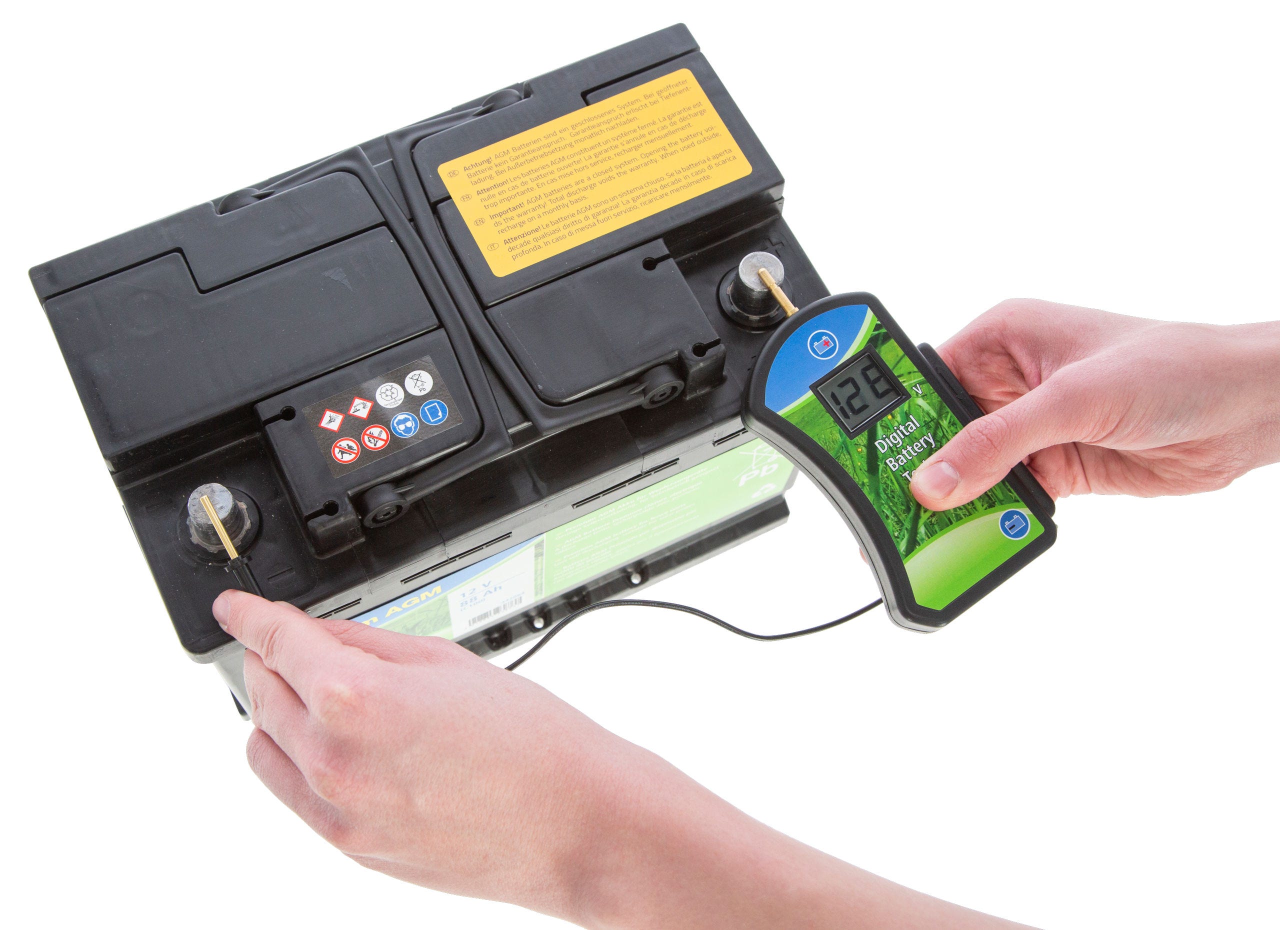 Digital Batterietester, 6 V - 20 V - Kerbl 442369 Digital Batterietester, 6 V - 20 V von Kerbl 442369