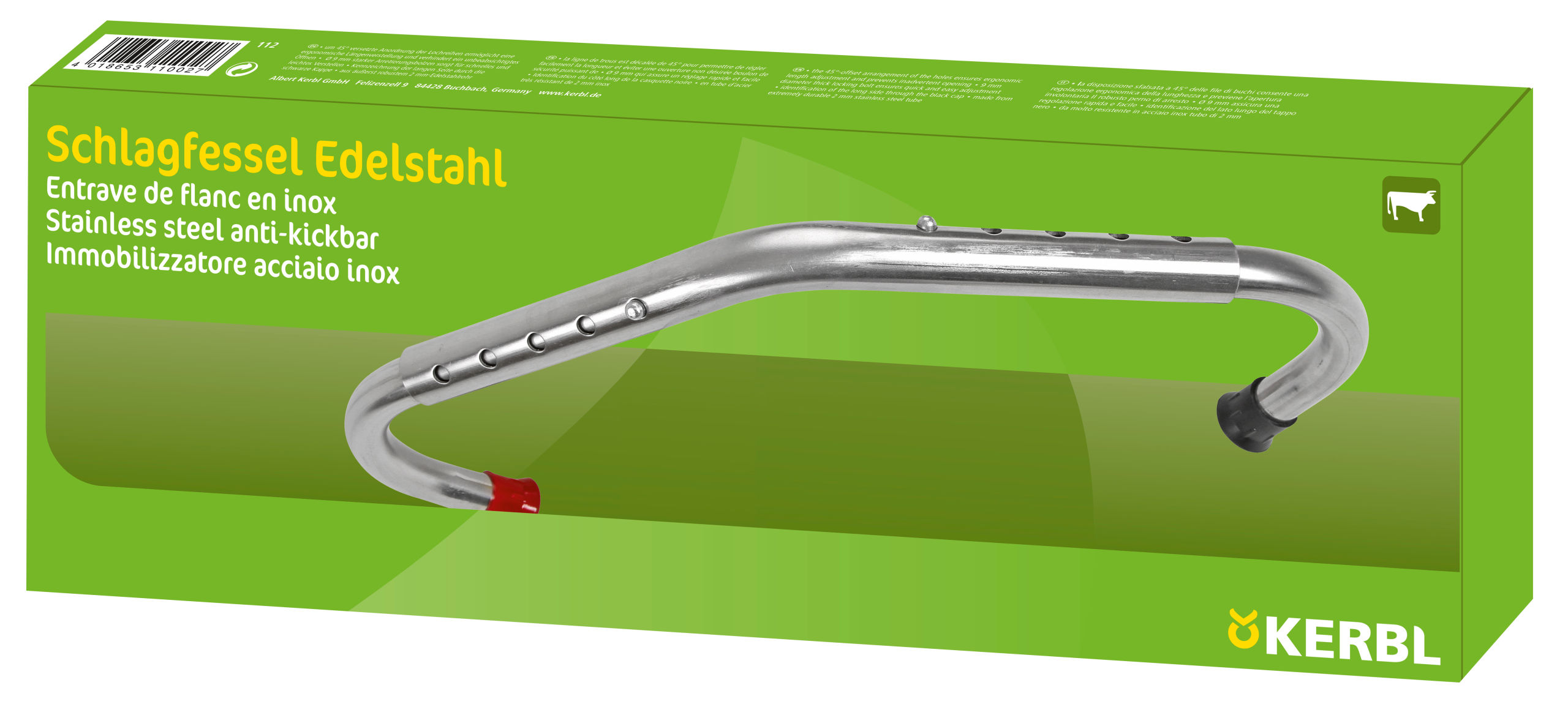 Schlagfessel Edelstahl - Kerbl 112 Schlagfessel Edelstahl von Kerbl 112
