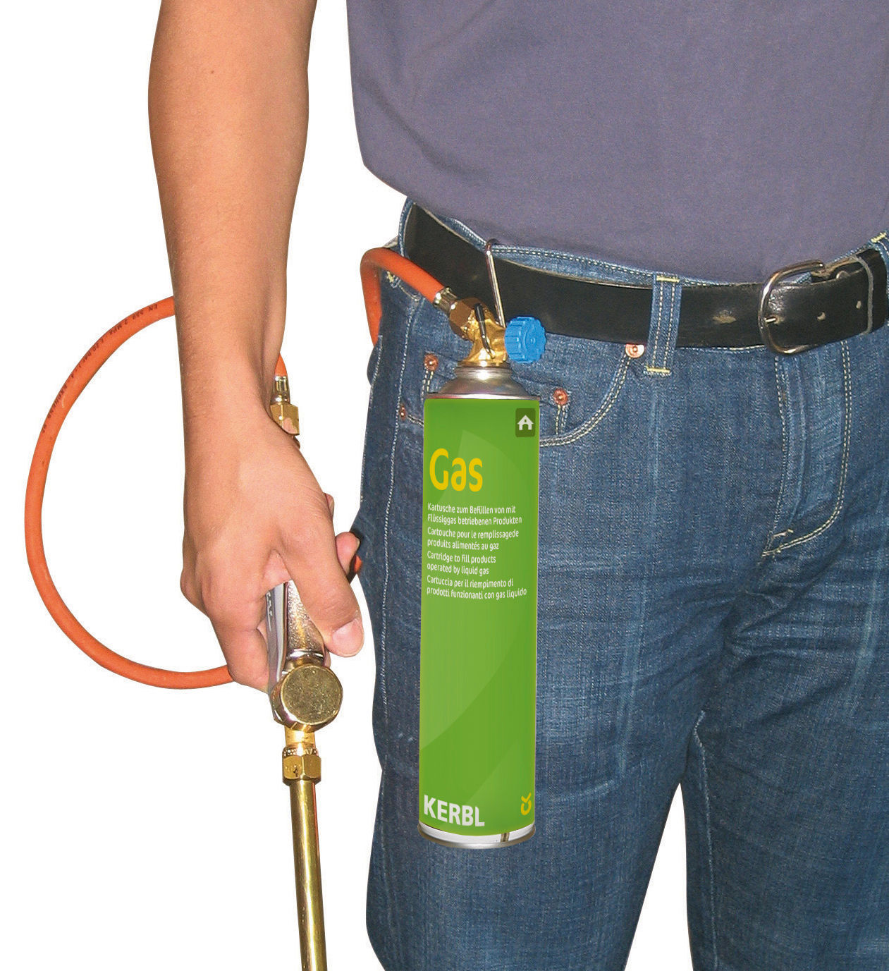 Euterhaarentferner "Preventa" für Gaskartusche von Kerbl 15676
