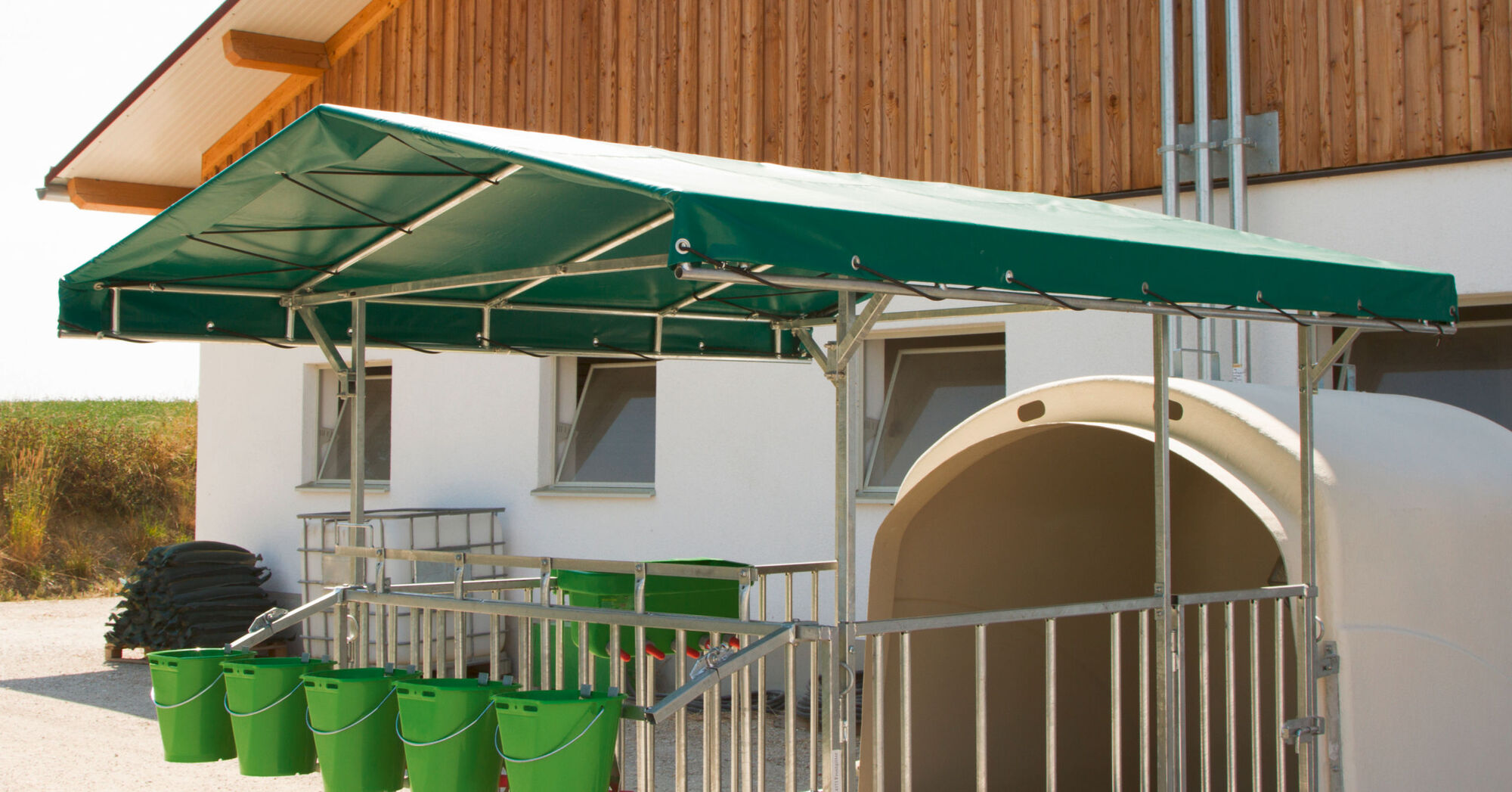 Vordach für Kälberiglu CalfHouse Premium XL von Kerbl 14466