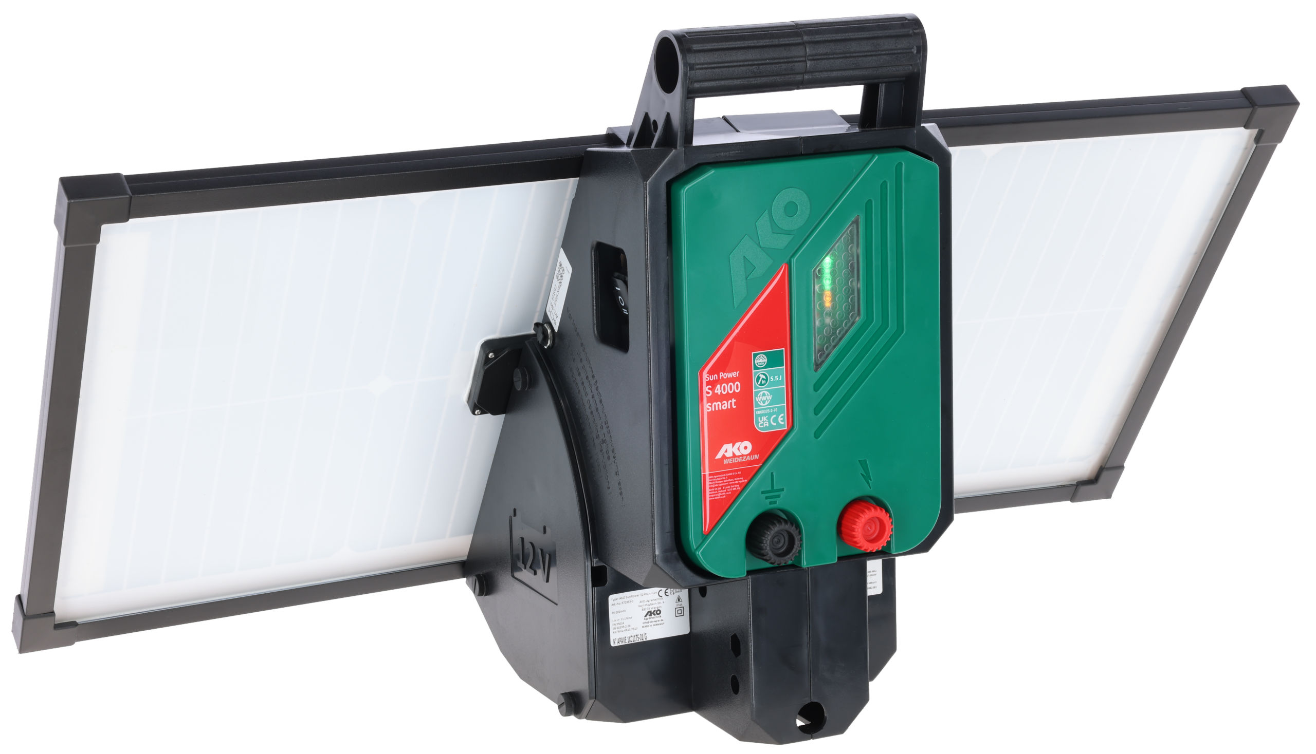 AKO SunPower S4000 Smart 12V Weidezaungerät - AKO 372954 AKO SunPower S4000 Smart 12V Weidezaungerät von AKO 372954