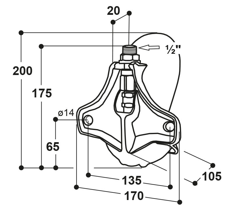 Tränkebecken Mod. 92R-VA - Suevia 100.0929 Tränkebecken Mod. 92R-VA von Suevia 100.0929