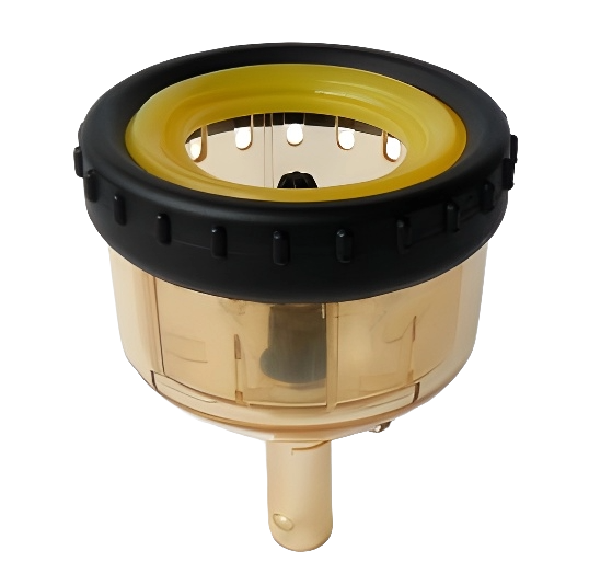 Becher mit Gummilippe für Turbo-Washer Spülaufnahme von Siliconform