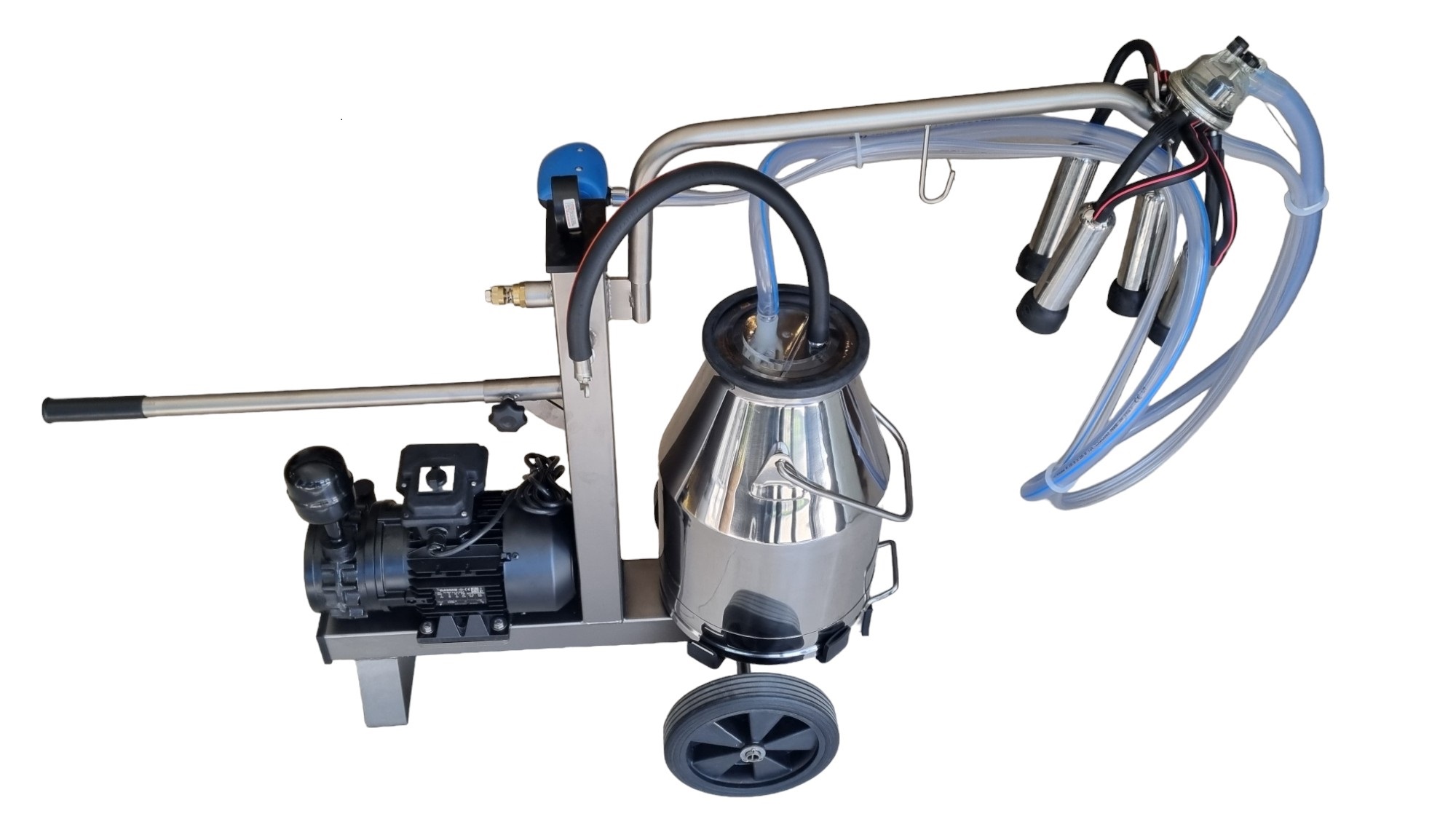 Fahrbare Melkanlage "Minimelker" EDELSTAHL - Melktechnik-Discount Fahrbare Melkanlage "Minimelker" EDELSTAHL von Melktechnik-Discount