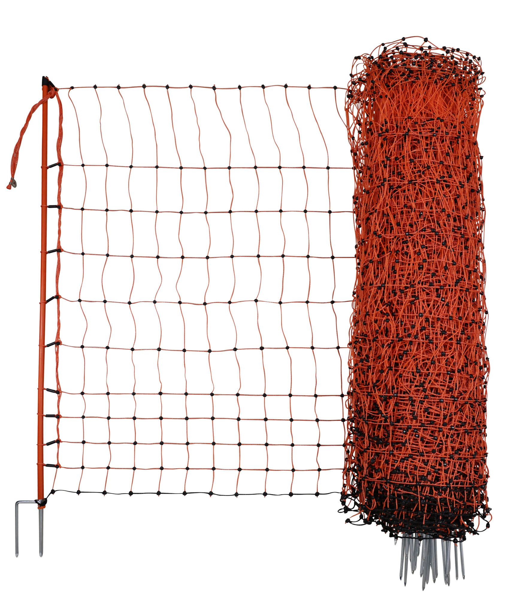 Geflügelnetz, 106 cm, Doppelspitze, elektrifizierbar | 50 Meter - Kerbl Geflügelnetz, 106 cm, Doppelspitze, elektrifizierbar | 50 Meter von Kerbl