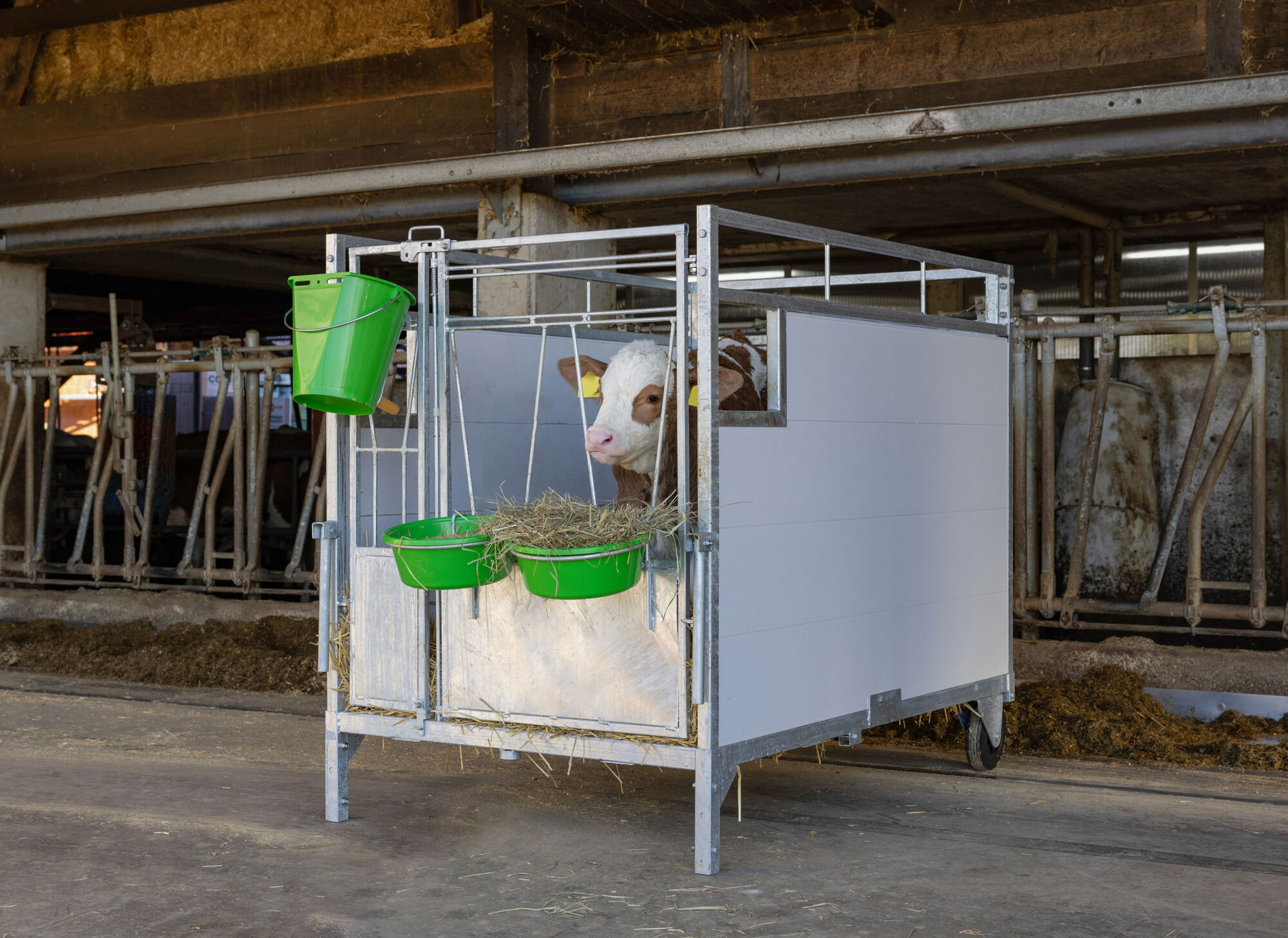 Kälberbox Premium mit schwenkbarem Boden - Kerbl 14616 Kälberbox Premium mit schwenkbarem Boden von Kerbl 14616