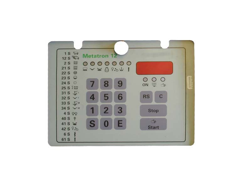 Tastaturfolie passend für GEA Westfalia Metatron 12 - GEA/Westfalia (passend für) 7161-2792-100 Tastaturfolie passend für GEA Westfalia Metatron 12 von GEA/Westfalia (passend für) 7161-2792-100