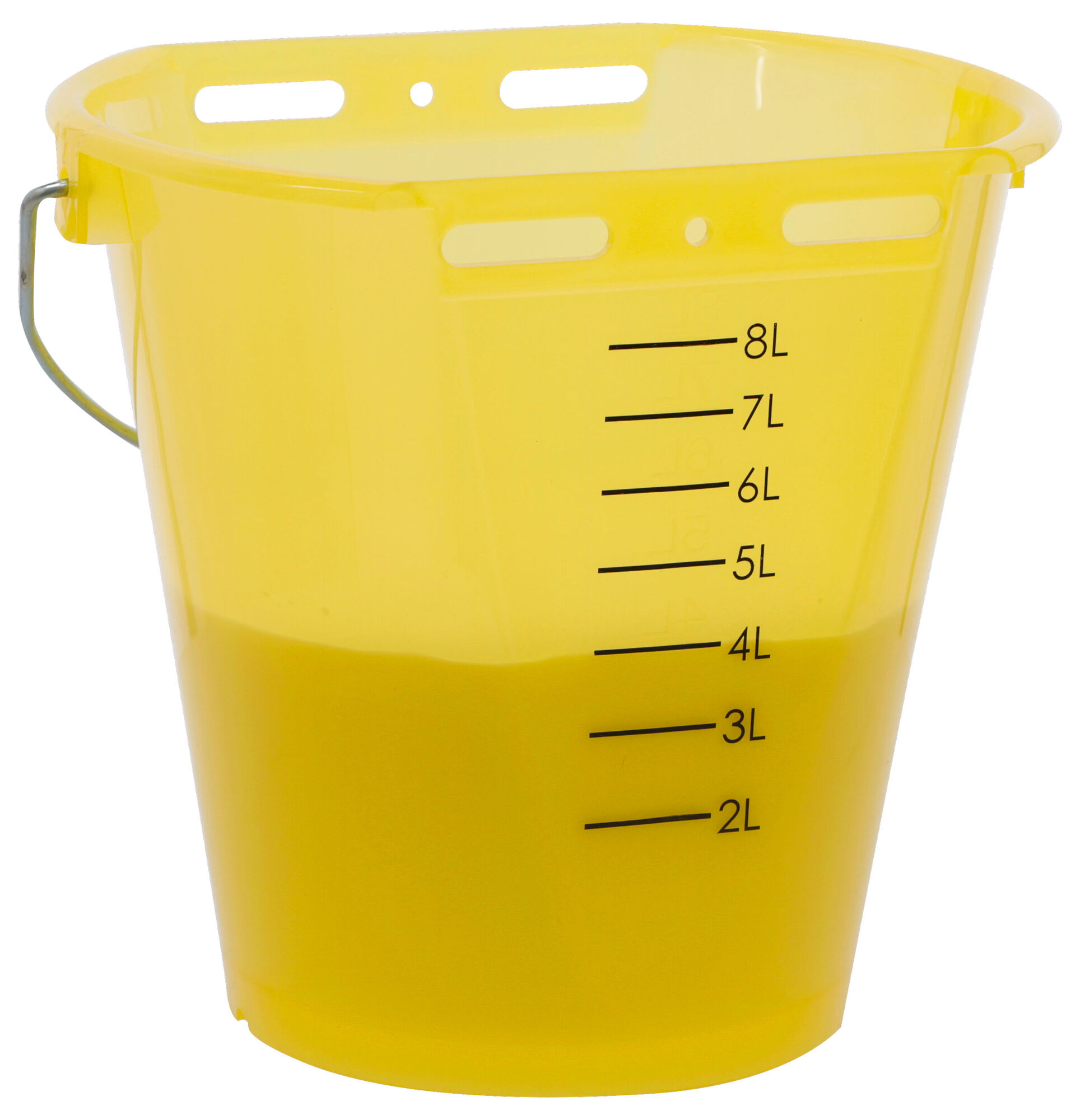 Tränkeeimer transparent mit Skala von Kerbl