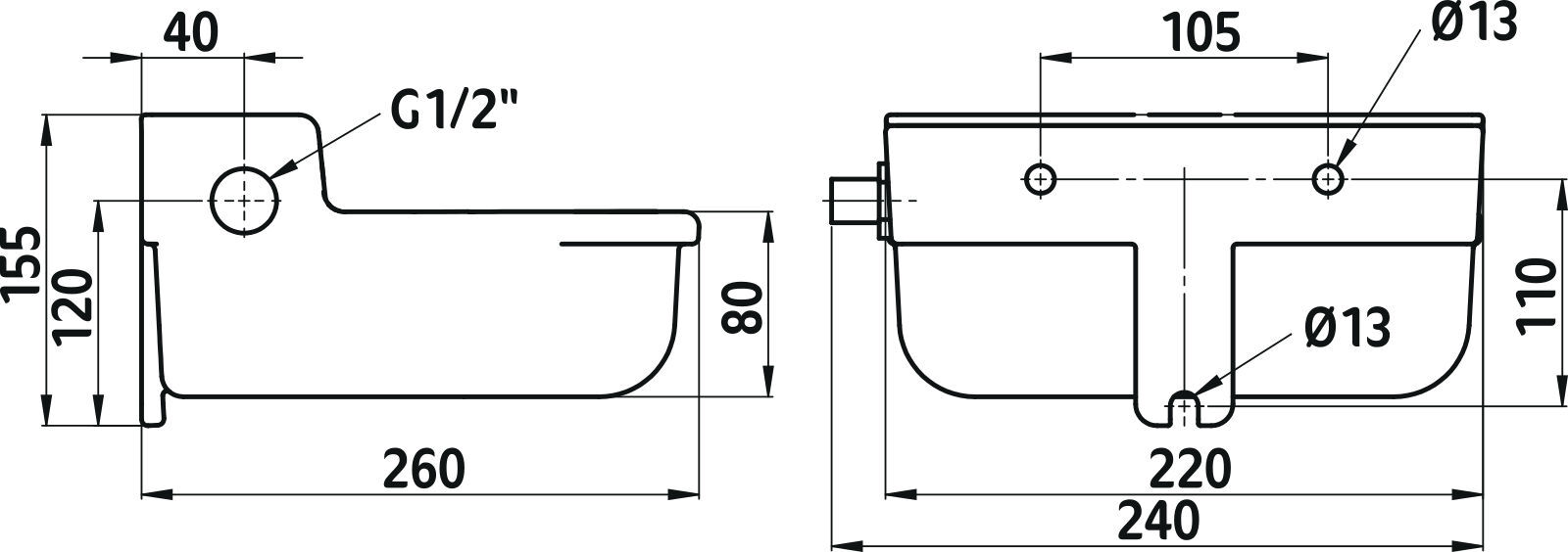 Schwimmertränkebecken S190 - Kerbl 22190 Schwimmertränkebecken S190 von Kerbl 22190