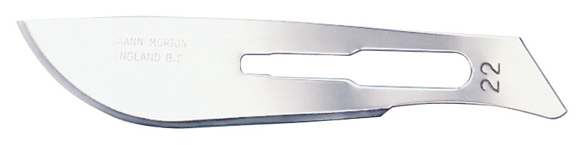 Skalpellklingen Nr. 22 | 5er Pack von Swann-Morton