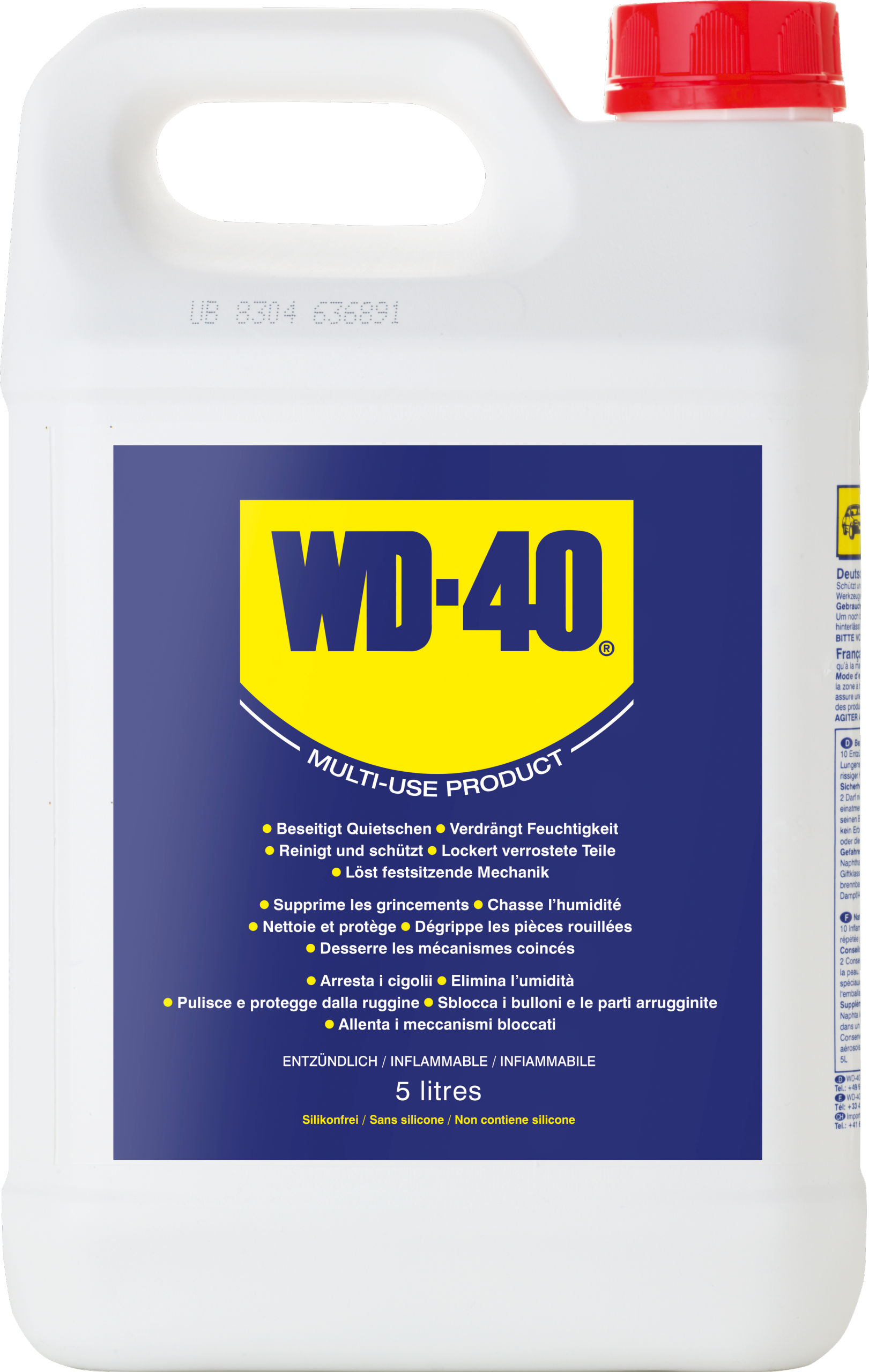 WD-40 Multifunktions-Öl Kanister | 5 Liter - WD-40 Company WD-40 Multifunktions-Öl Kanister | 5 Liter von WD-40 Company