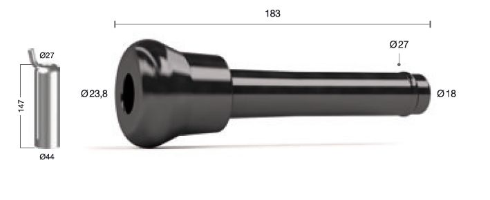 Zitzengummis passend für GEA/Westfalia 7022-2725-180 von Melktechnik-Discount 338