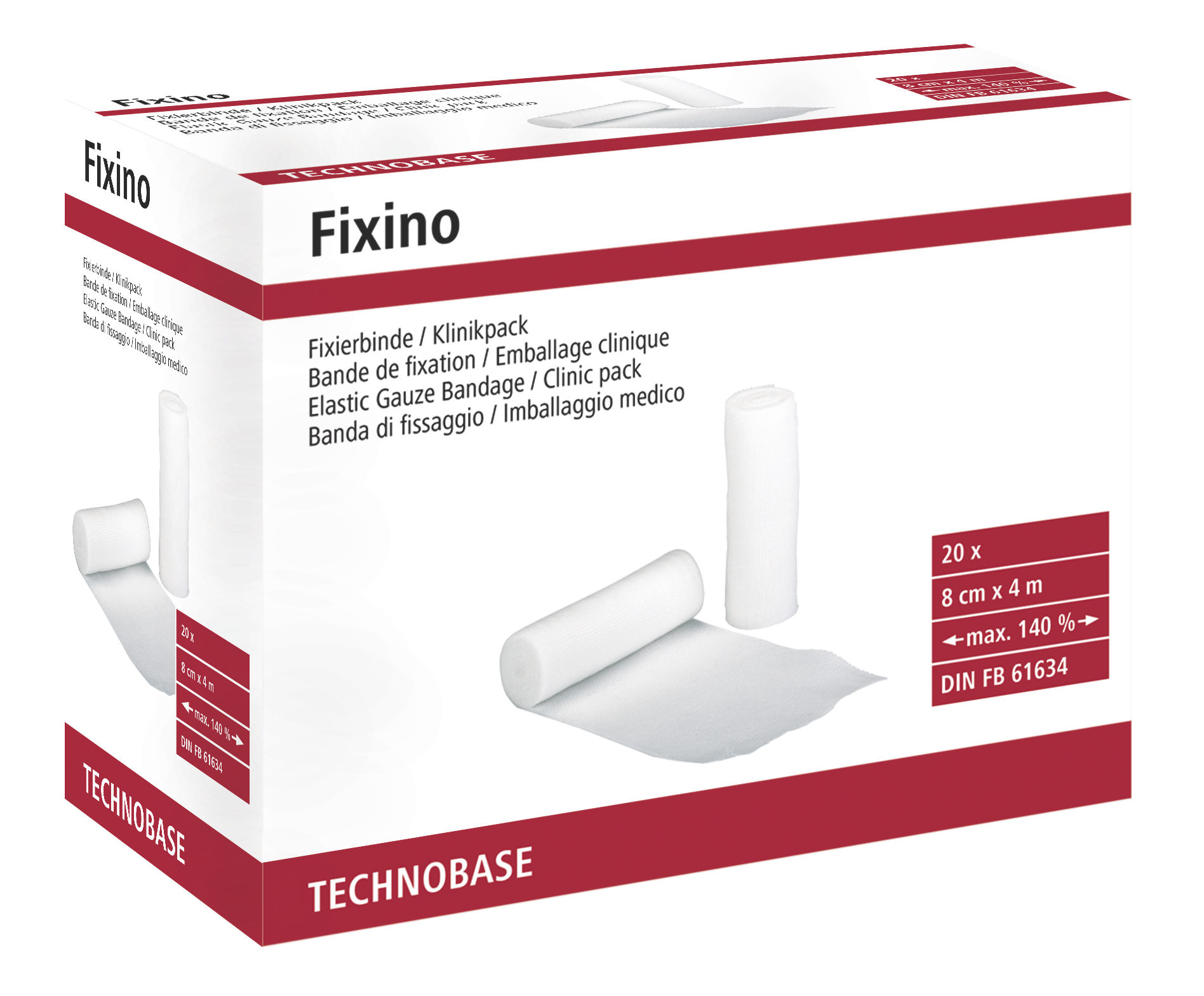 Fixierbinden Fixino | 20er Pack - Kerbl 16461 Fixierbinden Fixino | 20er Pack von Kerbl 16461
