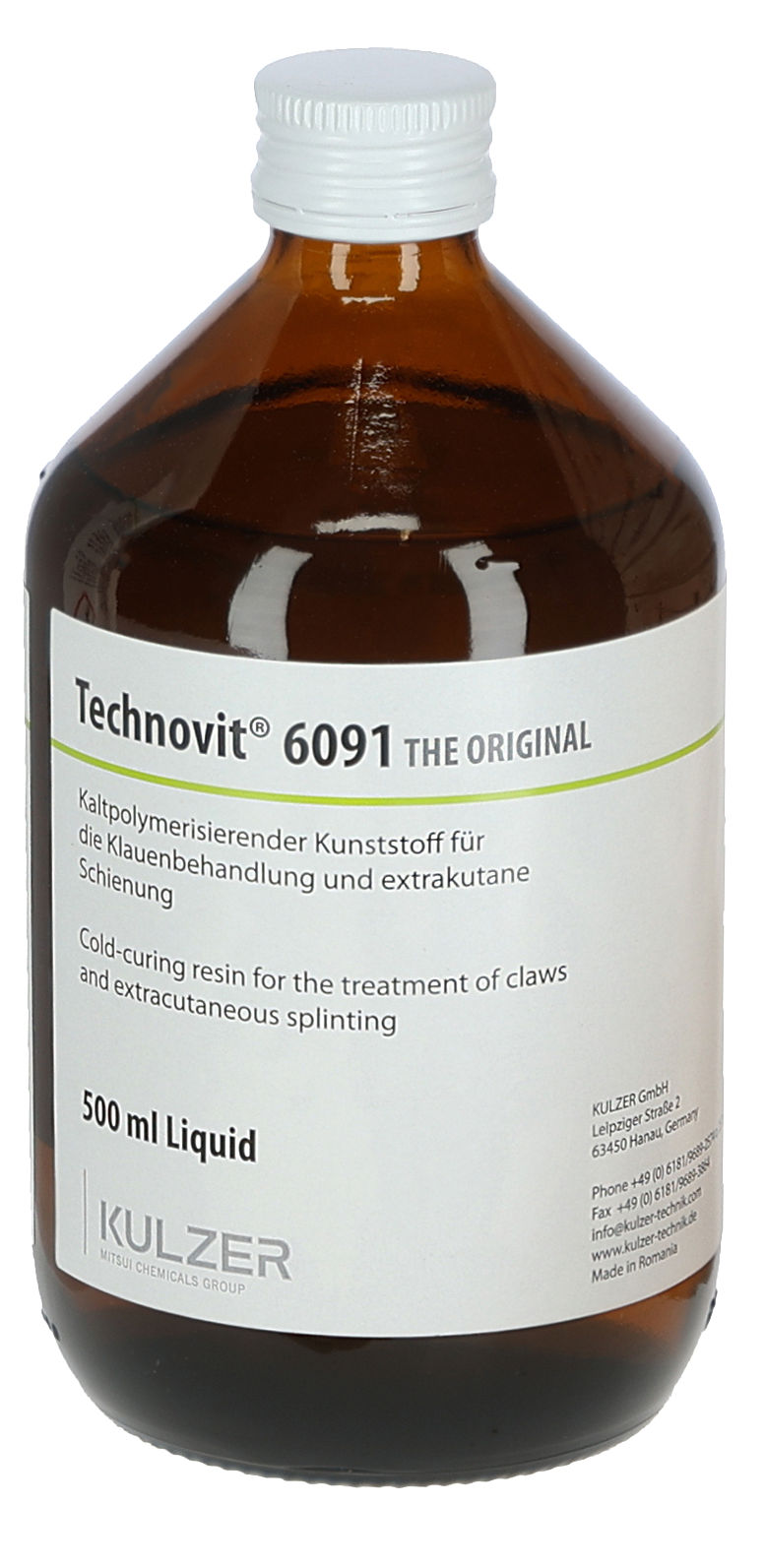 Technovit® 6091 Flüssigkeit | 500 ml von Kulzer