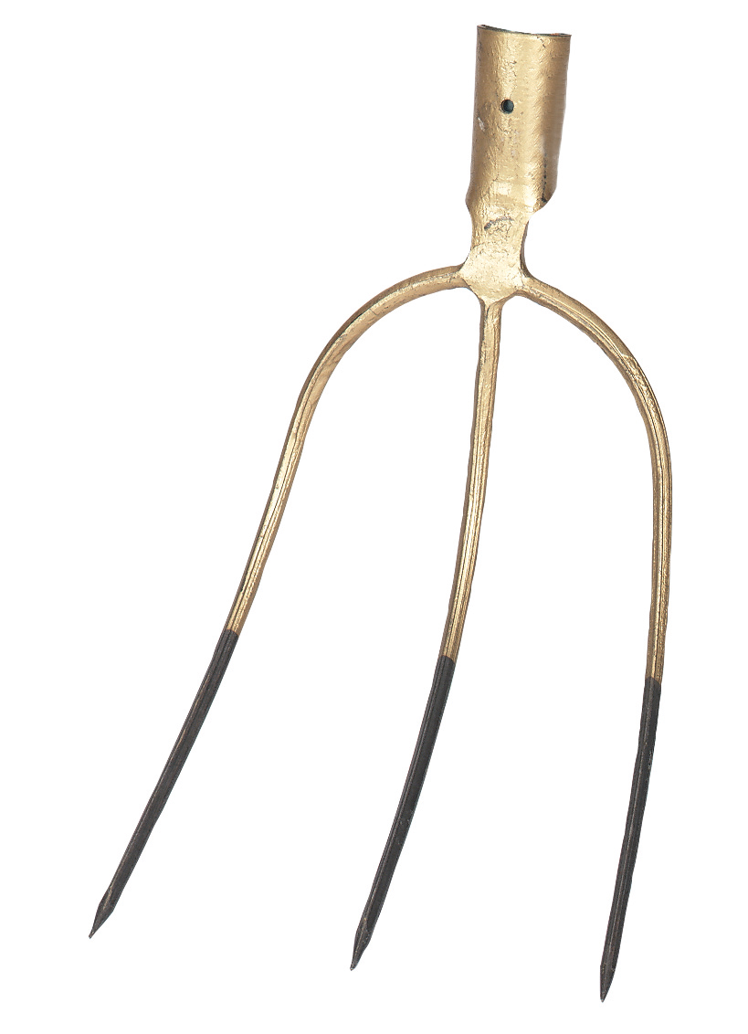 Streu- und Ballengabel (3 Zinken), 28 x 21cm von Kerbl 50105