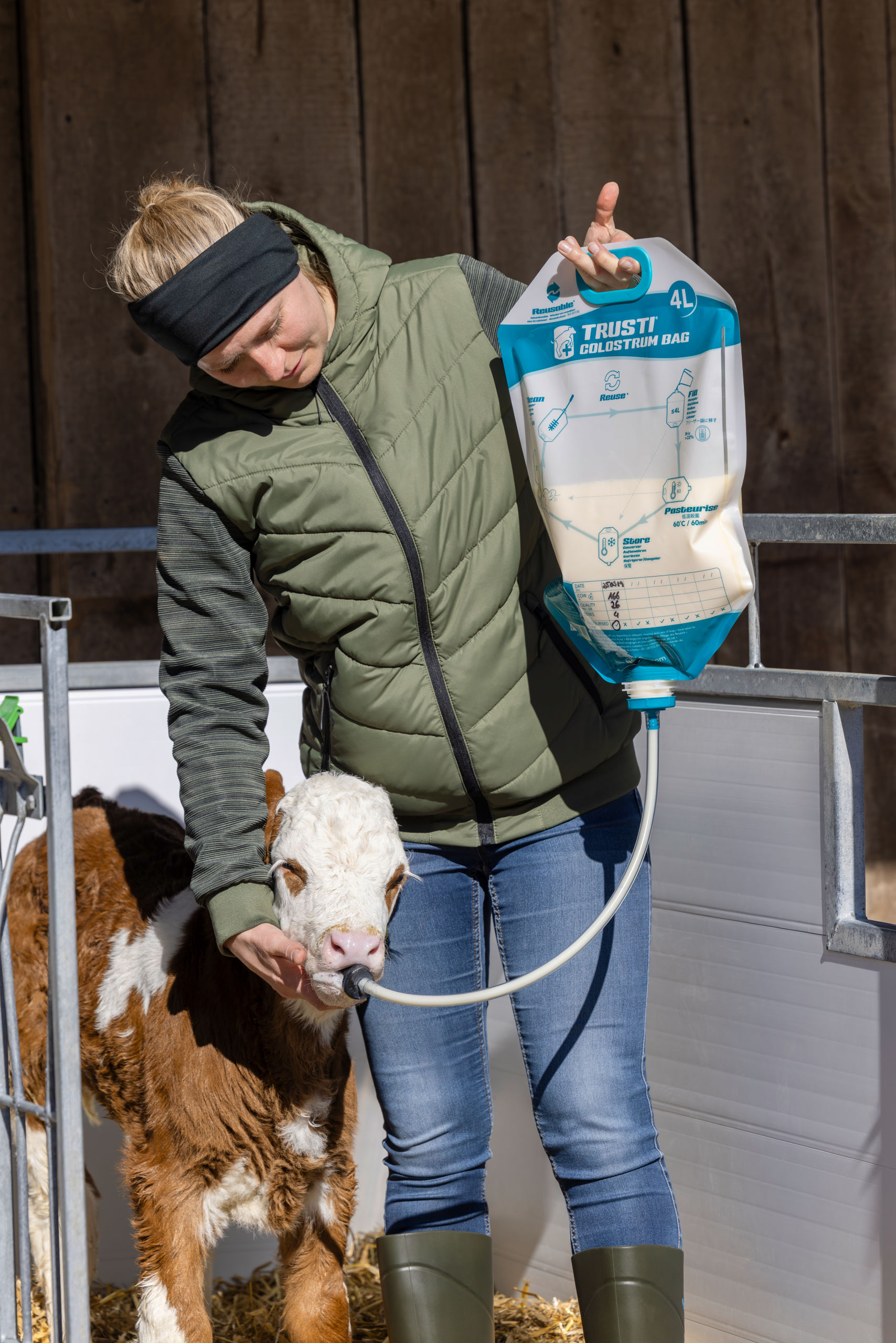 SHOOF Antahi Trusti Colostrum Bag 4 Liter | 50 Stück - SHOOF SHOOF Antahi Trusti Colostrum Bag 4 Liter | 50 Stück von SHOOF