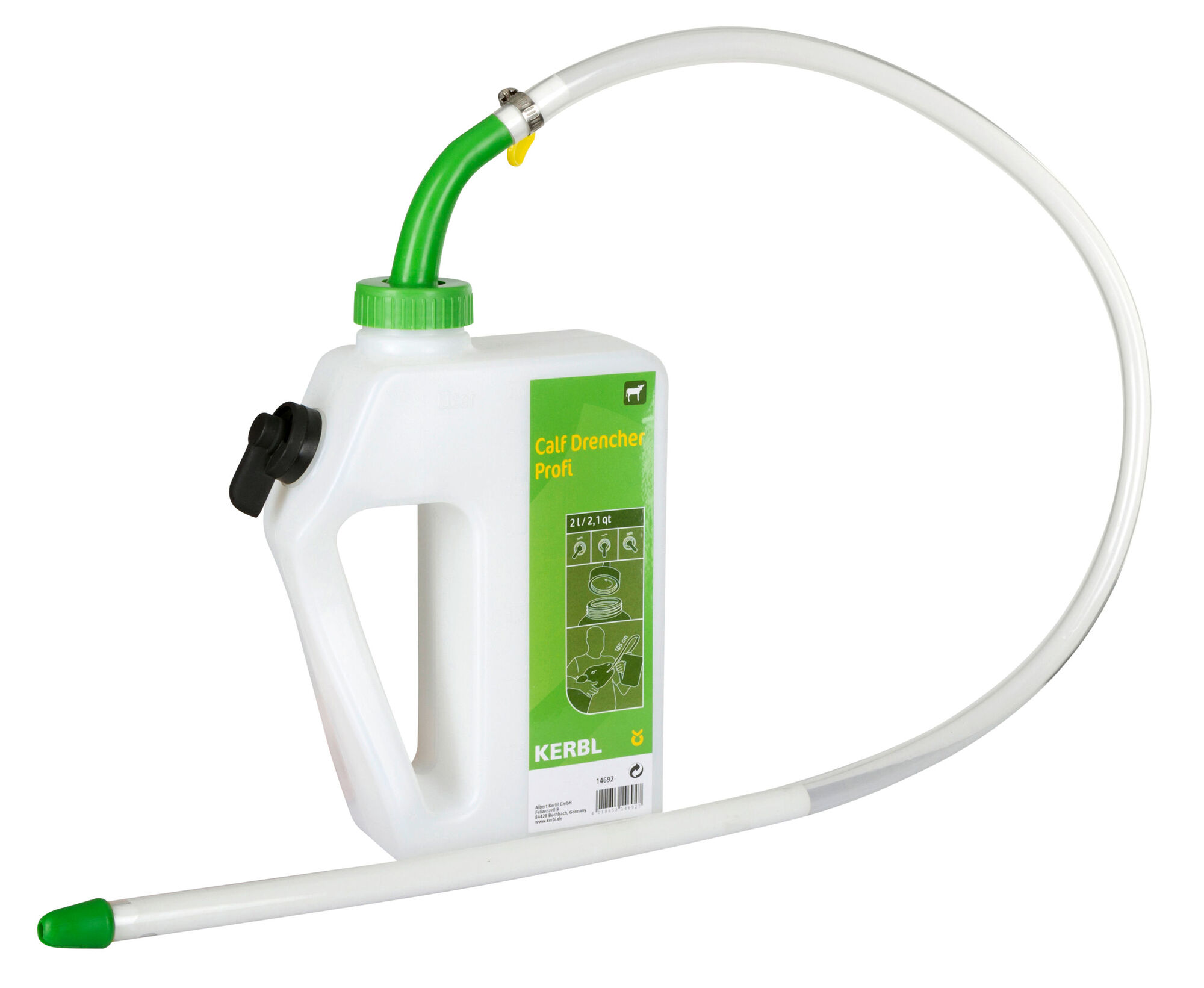 Calf Drencher Profi 2 Liter - Kerbl 14692 Calf Drencher Profi 2 Liter von Kerbl 14692