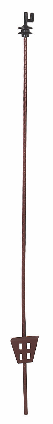 Federstahlpfahl oval 105cm mit Kopfisolator (10 Stück) - Kerbl 441457 Federstahlpfahl oval 105cm mit Kopfisolator (10 Stück) von Kerbl 441457