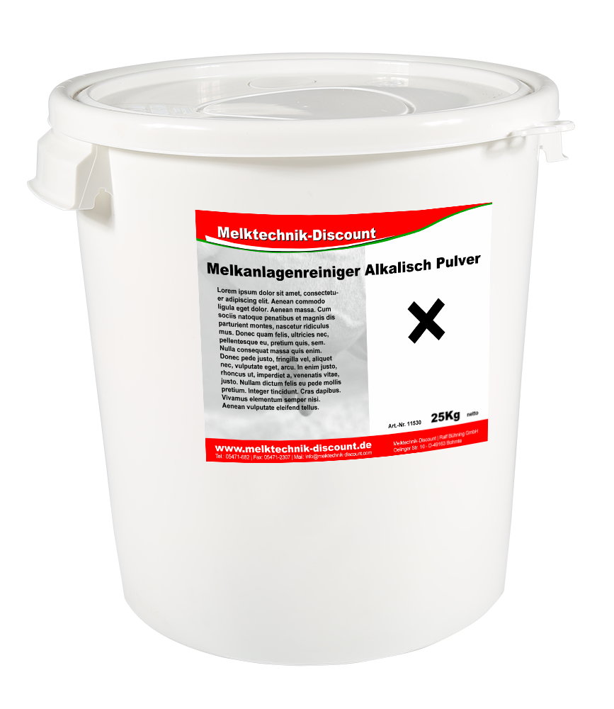 Melkanlagenreiniger Alkalisch Pulver (chlorfrei) | 25 kg - Melktechnik-Discount Melkanlagenreiniger Alkalisch Pulver (chlorfrei) | 25 kg von Melktechnik-Discount