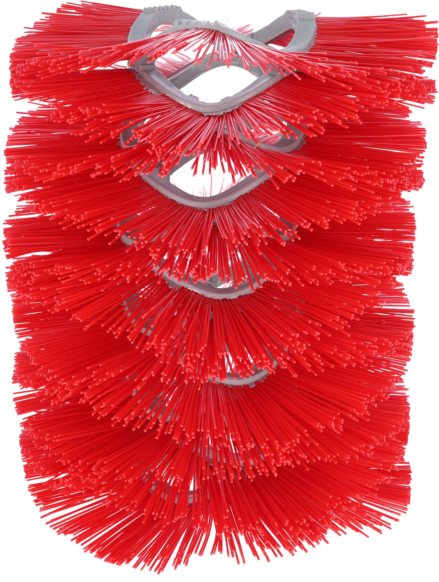 Bürstenringe für Pfahlbürste Maxi, rot | 11er Pack von Kerbl 18651-3