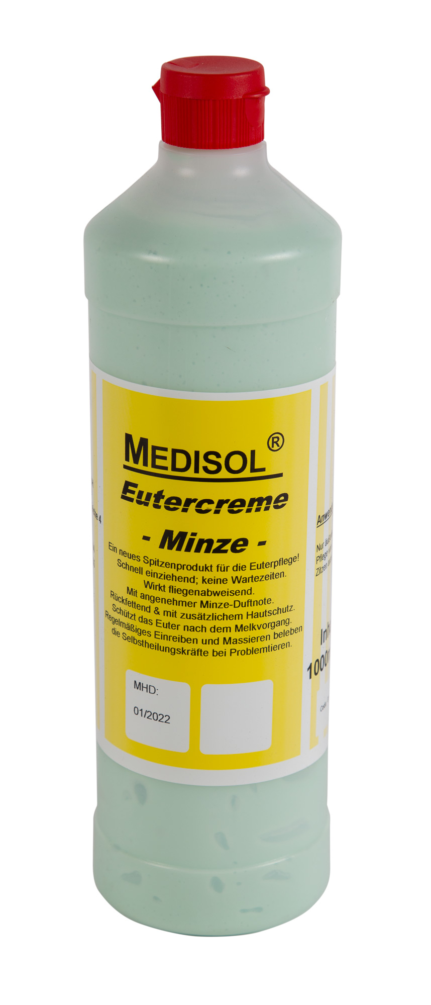 MEDISOL Eutercreme - Minze, 1000 ml - MEDISOL Eutercreme - Minze, 1000 ml von