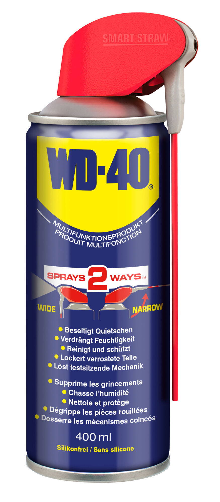 WD-40 Smart-Straw Multifunktions-Öl | 400 ml von WD-40 Company
